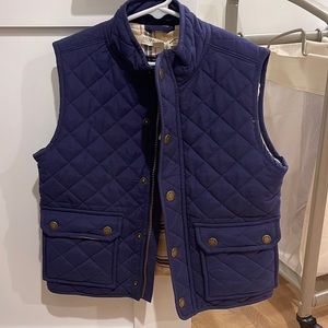 Hope & Henry Boy’s Navy Blue Vest Size Medium NWT